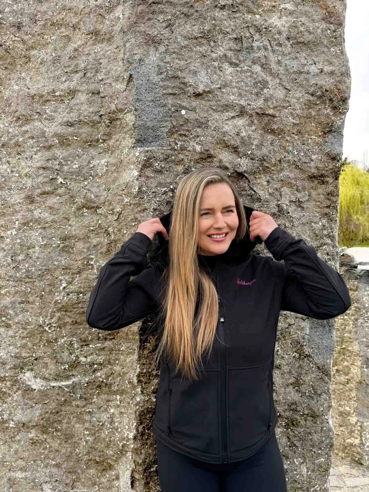 Női softshell kabát spitsbergen norway wms 3 rétegű kabát fekete xl