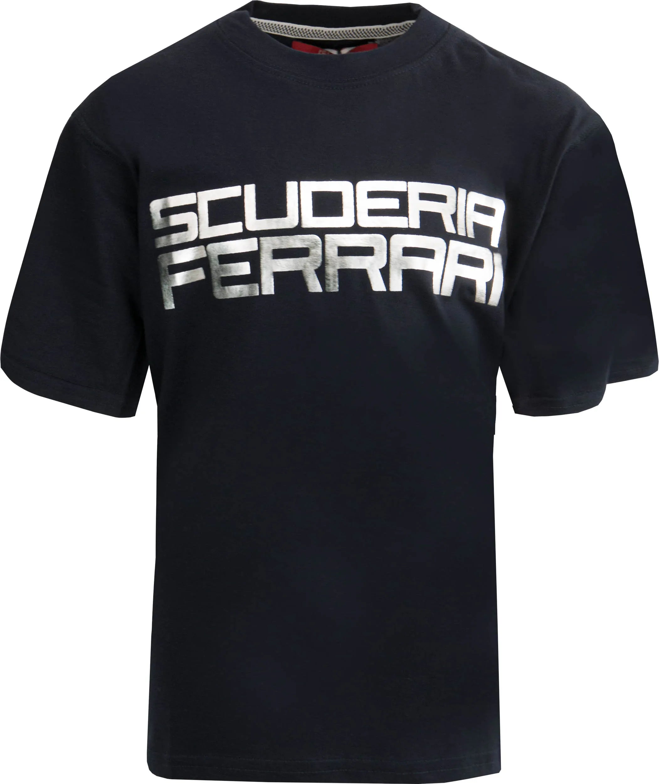 T-shirt infantil Ferrari Jr Sf T-shirt prateada azul