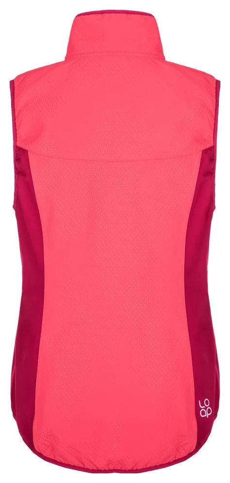Colete esportivo feminino loap uravena rosa xs