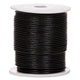 Leather Cord Black 50 Metre - 0.2 Cm