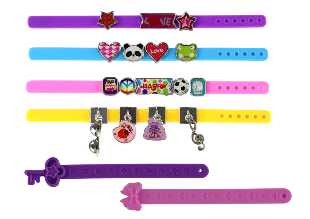 Diy Letters Pendants Bracelet Jewelry Set