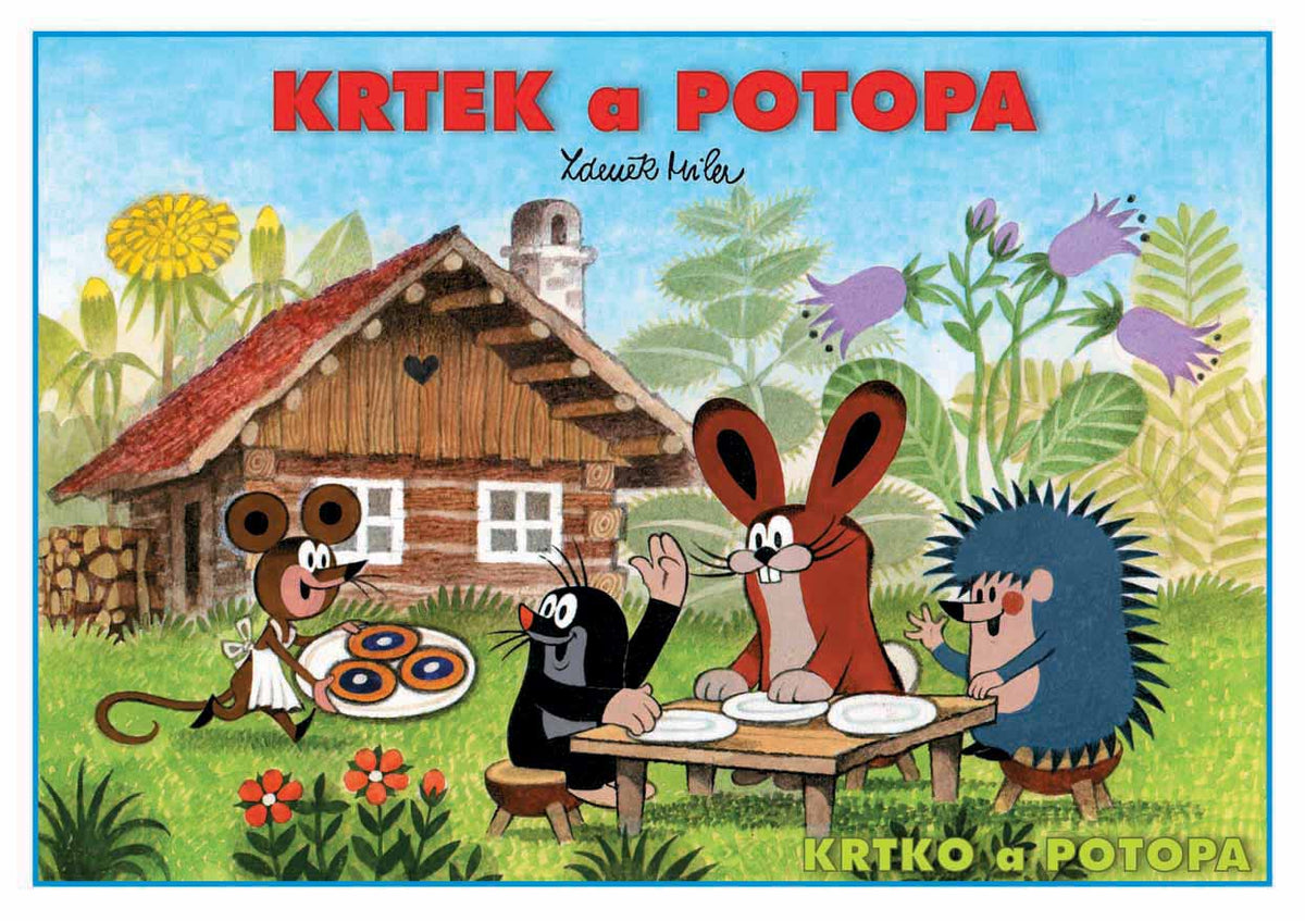 Kifestő oldal A5 A vakond és az özönvíz