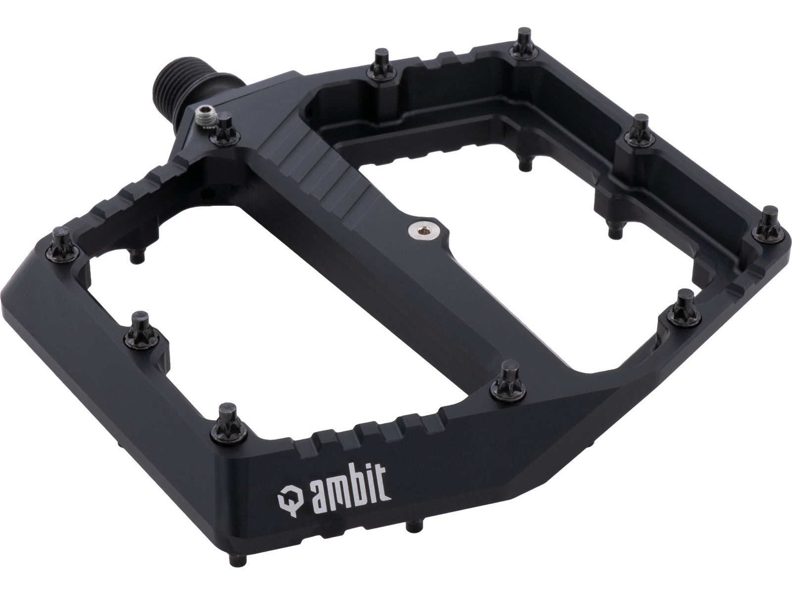 Ambit® Flatpedal Breach Black - Large
