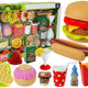 Fast Food Hamburger Set
