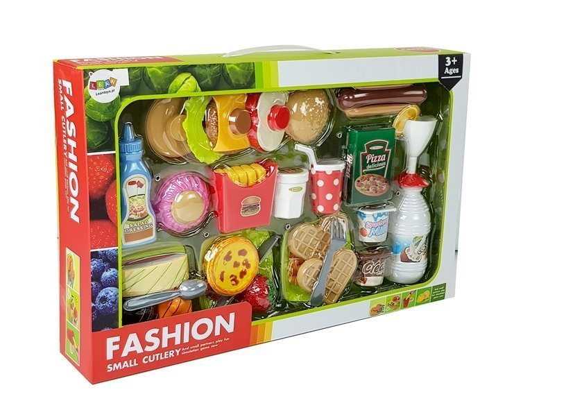 Fast Food Hamburger Set