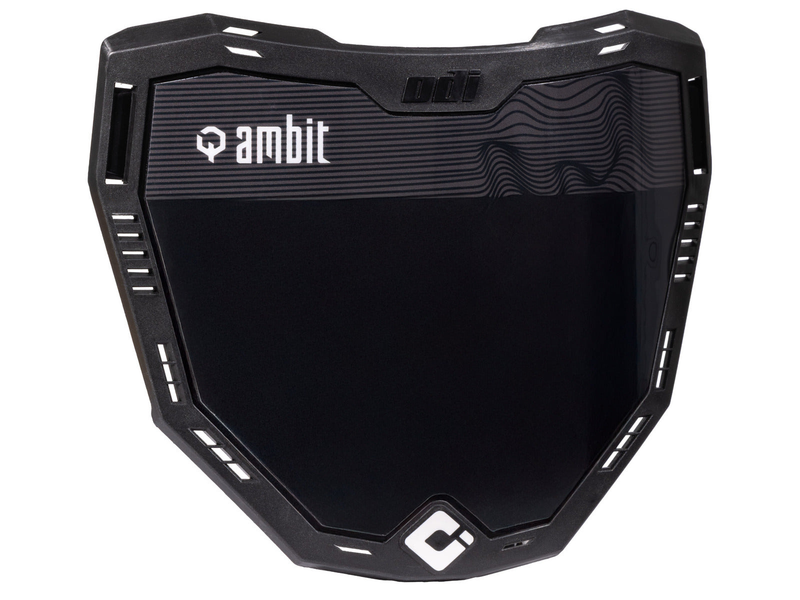 Ambit® Universal Number Plate (enduro/trail) Black