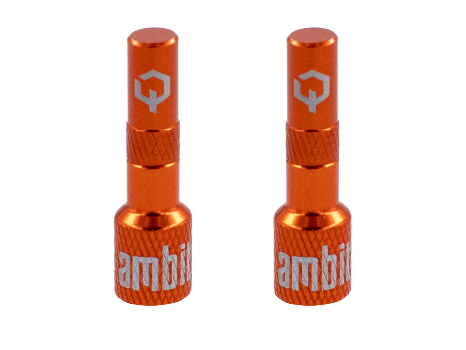 Ambit® Tubeless Valve Adapters Realm Orange