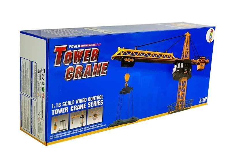 Large Construction Crane Adjustable Remote Controlled Hook 182 Cm