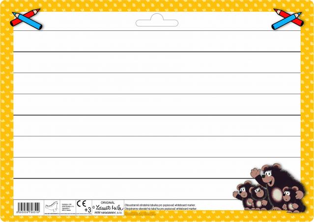 Erasable Drawing Board A4 Mole 2