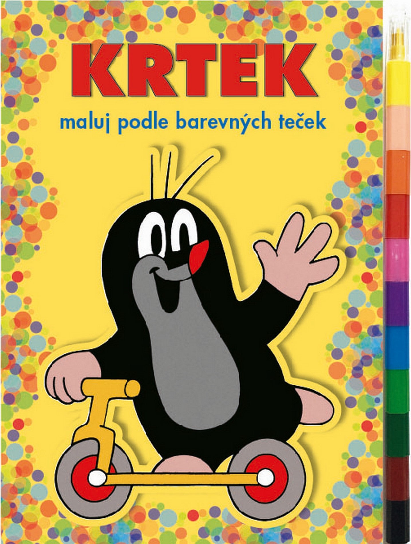 Coloring Book A5 Mole With Wax