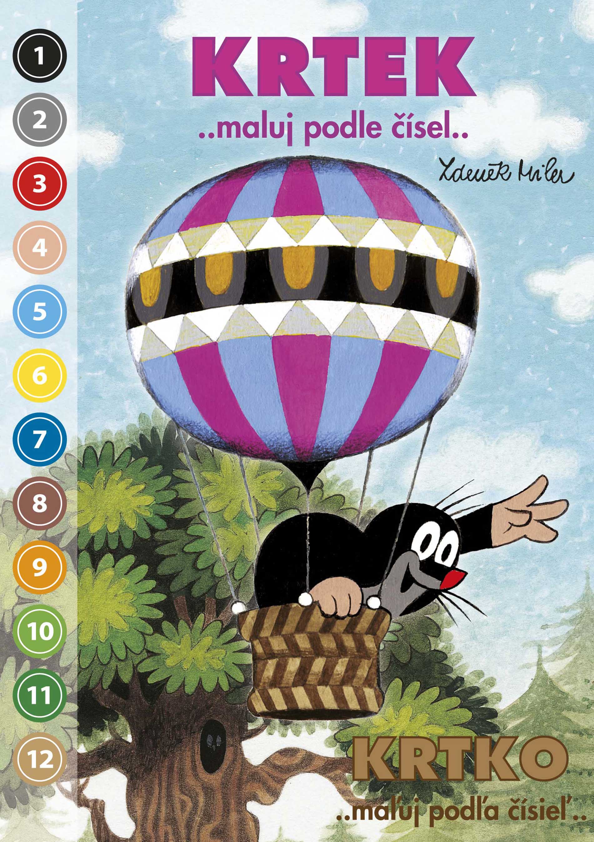 The A5 Coloring Book The Mole 2