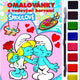 Coloring Book With Paints And A Brush Smurfs 1