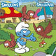 Coloring Book A5 Paint With Water Smurfs