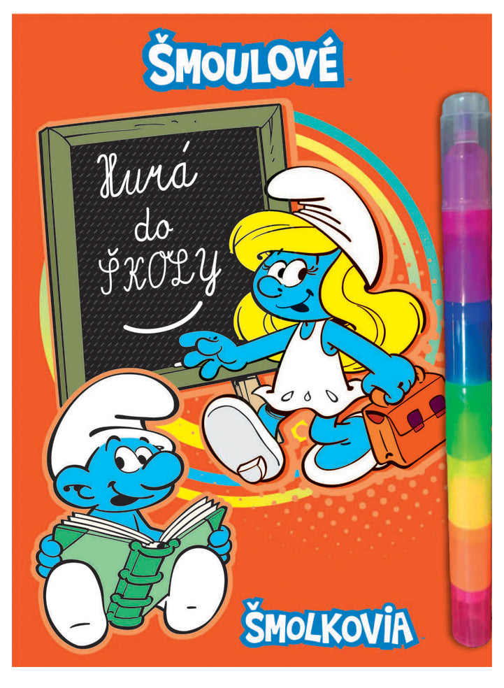 Activity Book Hooray For School! Smurfs And Fix