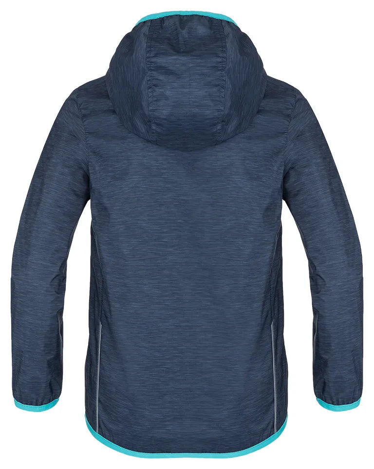 Detská softshellová bunda loap lyparo modrá 128