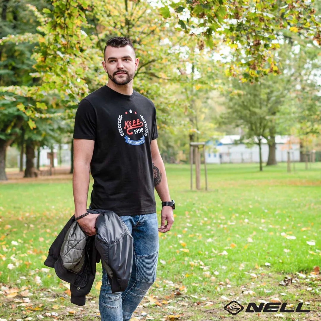 T-shirt da uomo Nell Alvar Nera