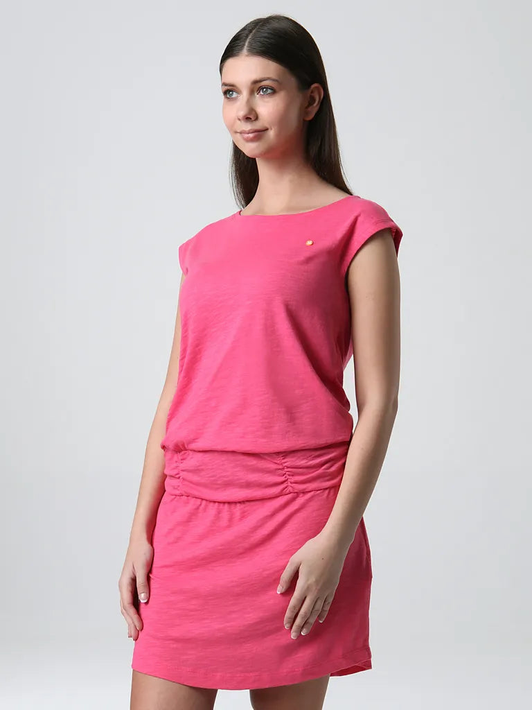 Camicetta ad anello sportiva da donna rosa