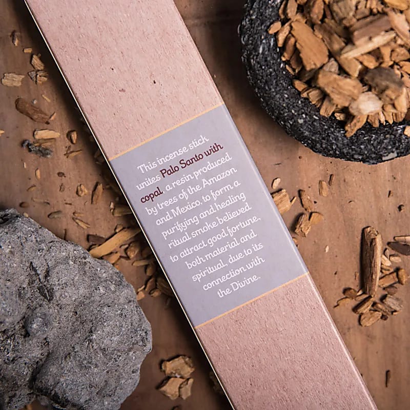 Sagrada Madre Palo Santo füstölő kopállal -- 3 db-os készlet - ±30g
