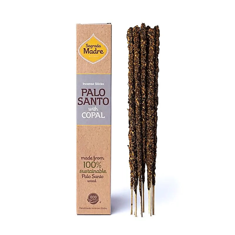Sagrada Madre Palo Santo füstölő kopállal -- 3 db-os készlet - ±30g