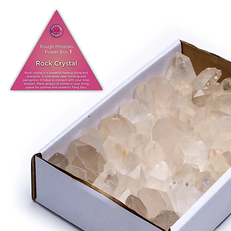 Bosca Cumhachta 1 Rock Crystal Soiléireacht - ±800–1000 G
