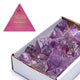 Power Box 11 Rough Amethyst Healing - ±800-1000 G