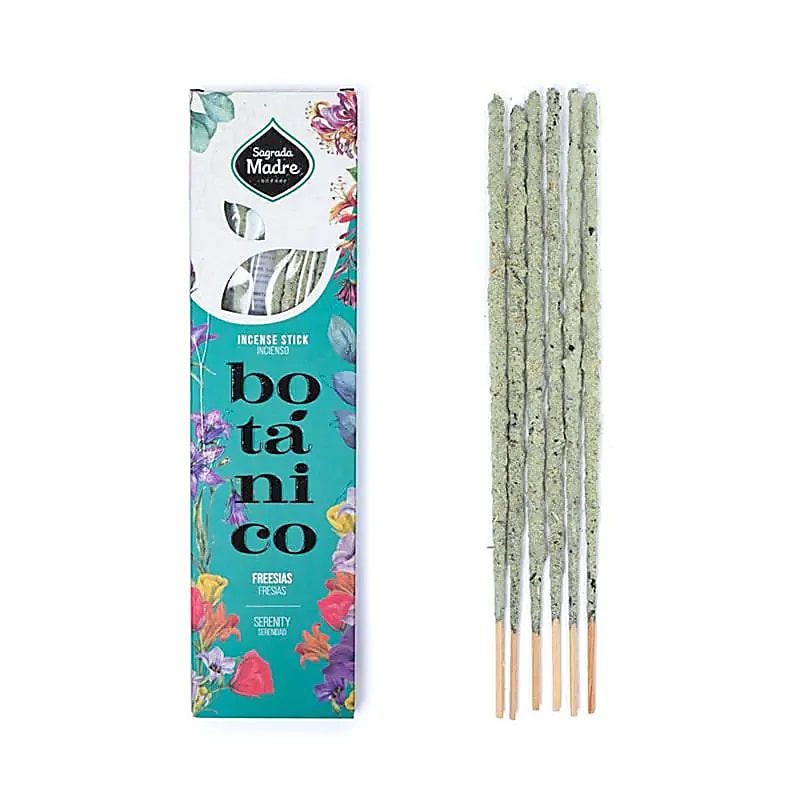 Sagrada Madre Botanical Incense Freesia --set Of 2 Pcs - ±20g
