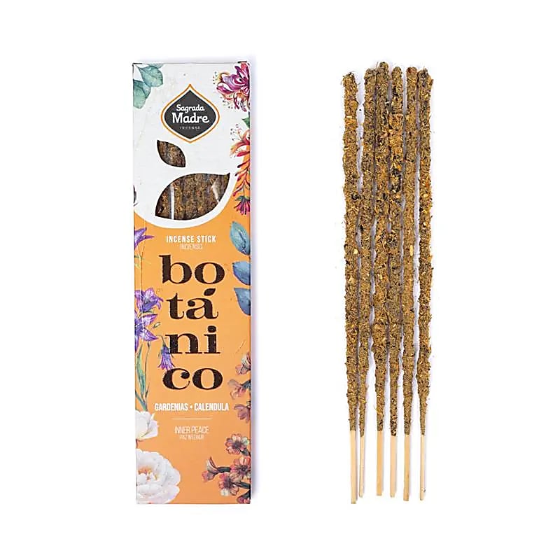 Sagrada Madre Botanical Incense Calendula --set Of 2 Pcs - ±20g