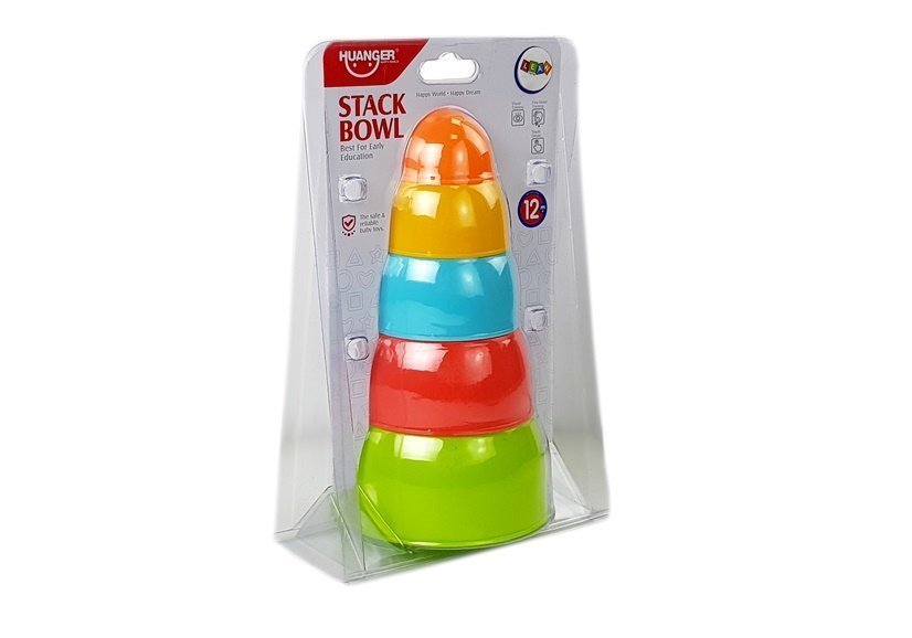 Pyramid Cups Bowls For A Baby 5 Pcs