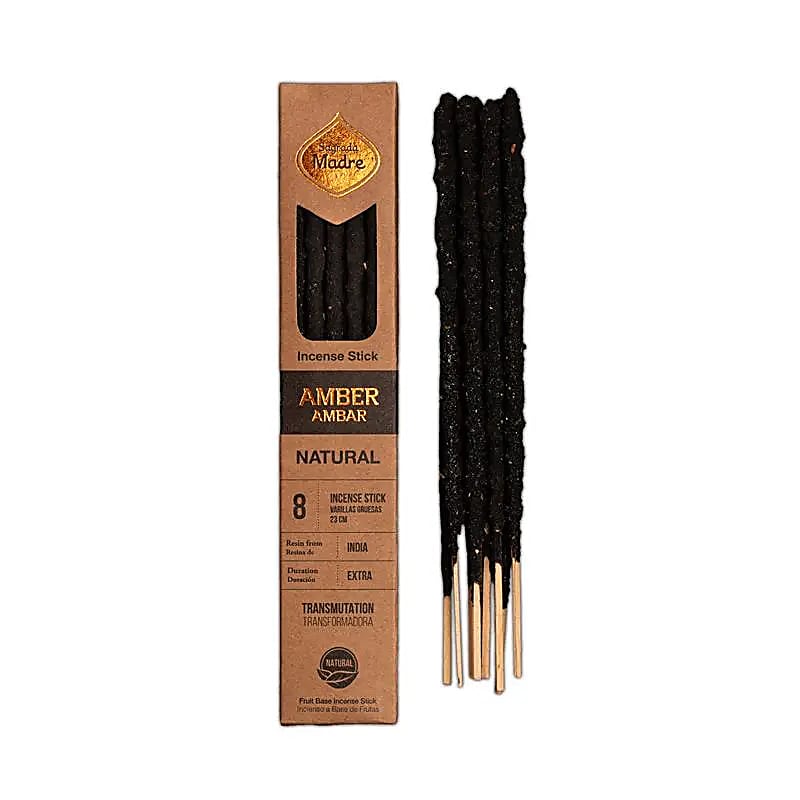 Sagrada Madre Natürlicher Weihrauch Bernstein - 42g Set mit 2 Stück