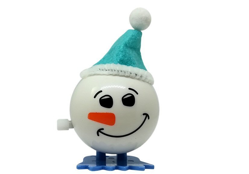 Set di giocattoli natalizi a carica Pinguino 12 pezzi Renna Pupazzo di neve Babbo Natale