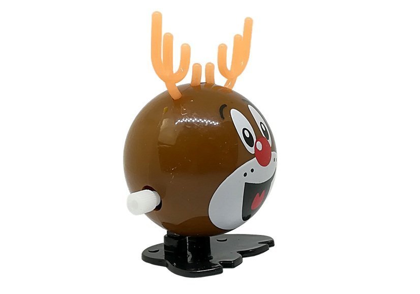 Set di giocattoli natalizi a carica Pinguino 12 pezzi Renna Pupazzo di neve Babbo Natale