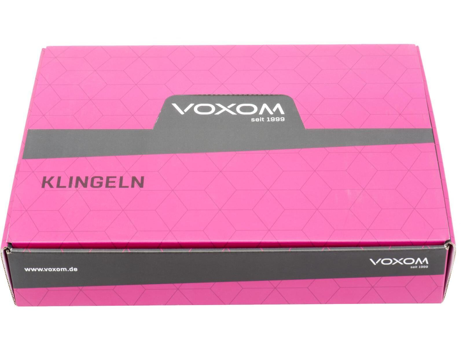 Voxom Bicycle Alloy Top Bell Kl1 - Display Box Black
