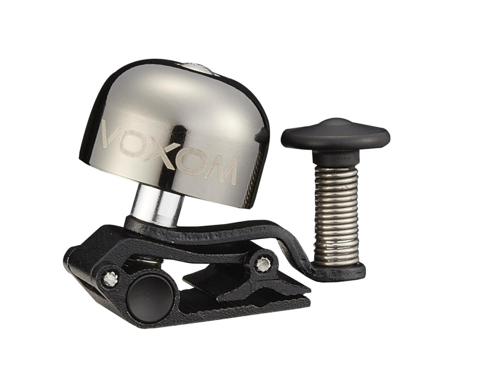 Voxom Bicycle Bell Kl18 Dark Chrome