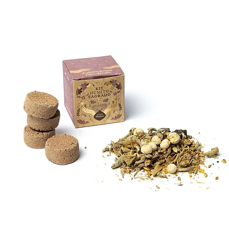 Kit de tămâie Sagrada Madre pentru purificare a fumului sacru - 38 g Set 2 buc.