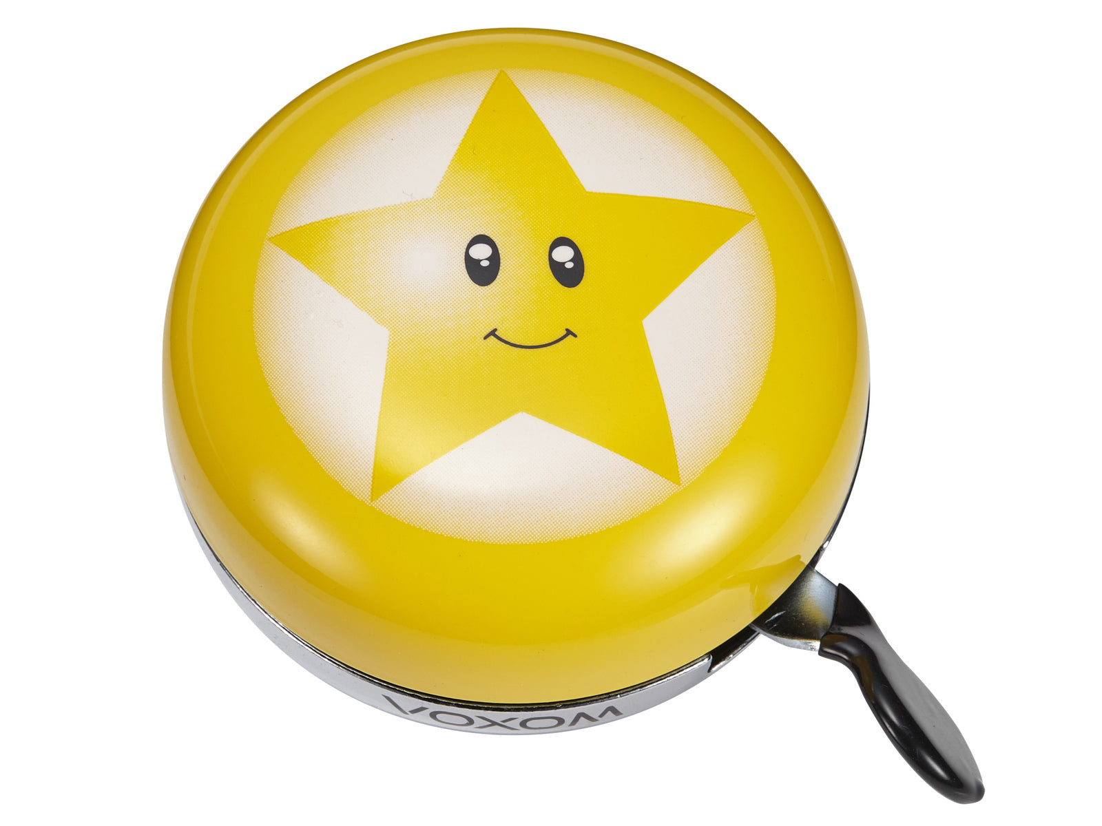 Voxom Bicycle Bell Kl16 Yellow Star Smiley