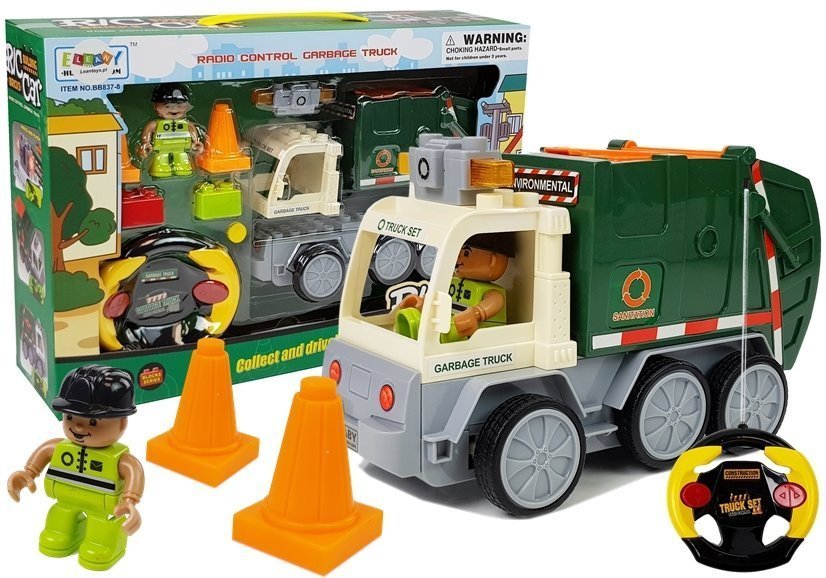 Auto Garbage Truck Remote Controlled R/c