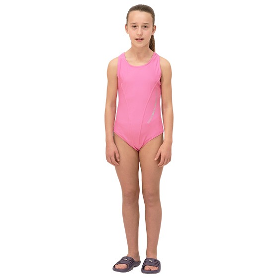 Costume da bagno Squba Training Series per ragazza Rosa 4 anni