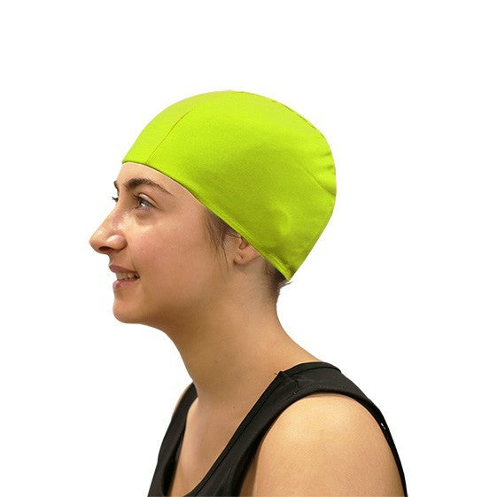 Gorro Natación Poliéster Softee Senior Amarillo Flúor SENIOR