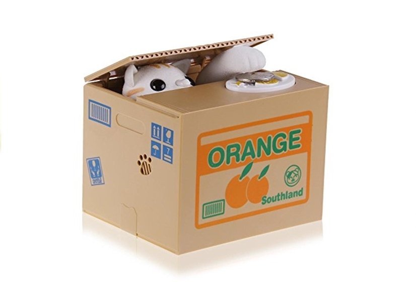 Mischief Saving Box Cute Kitty Money Box Piggybank