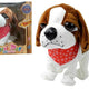Interactive Dog On A Leash Barks Wags Tail Sensors