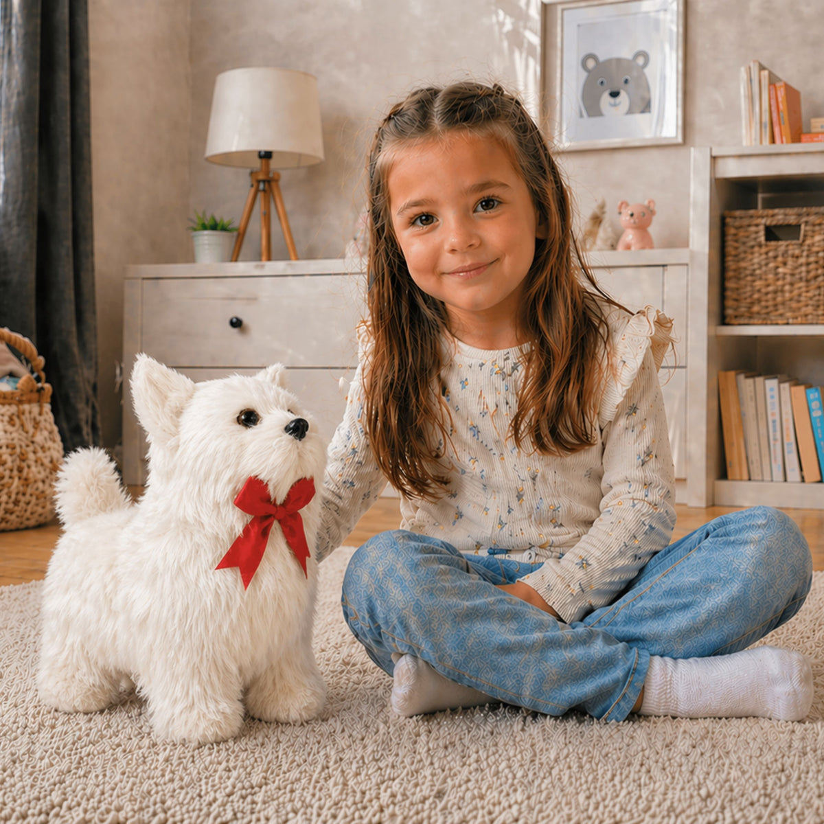 Interactieve chihuahuahond beweegt blaft