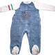 Детски гащеризон Ferrari Jr Blue Melange