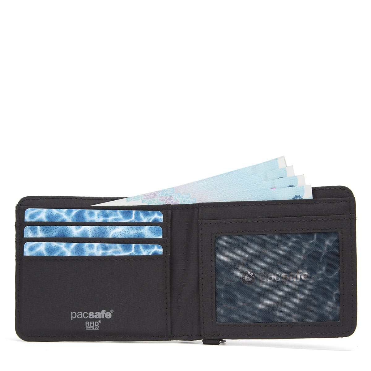 Pacsafe Rfidsafe Bifold Wallet Camo
