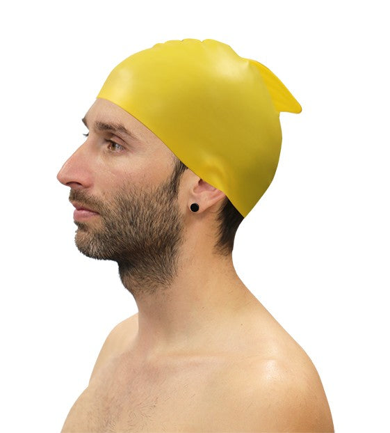Pacáiste de 10 gCapall Snámha Silicone Bog Le Fin Amarillo SINSEARACH