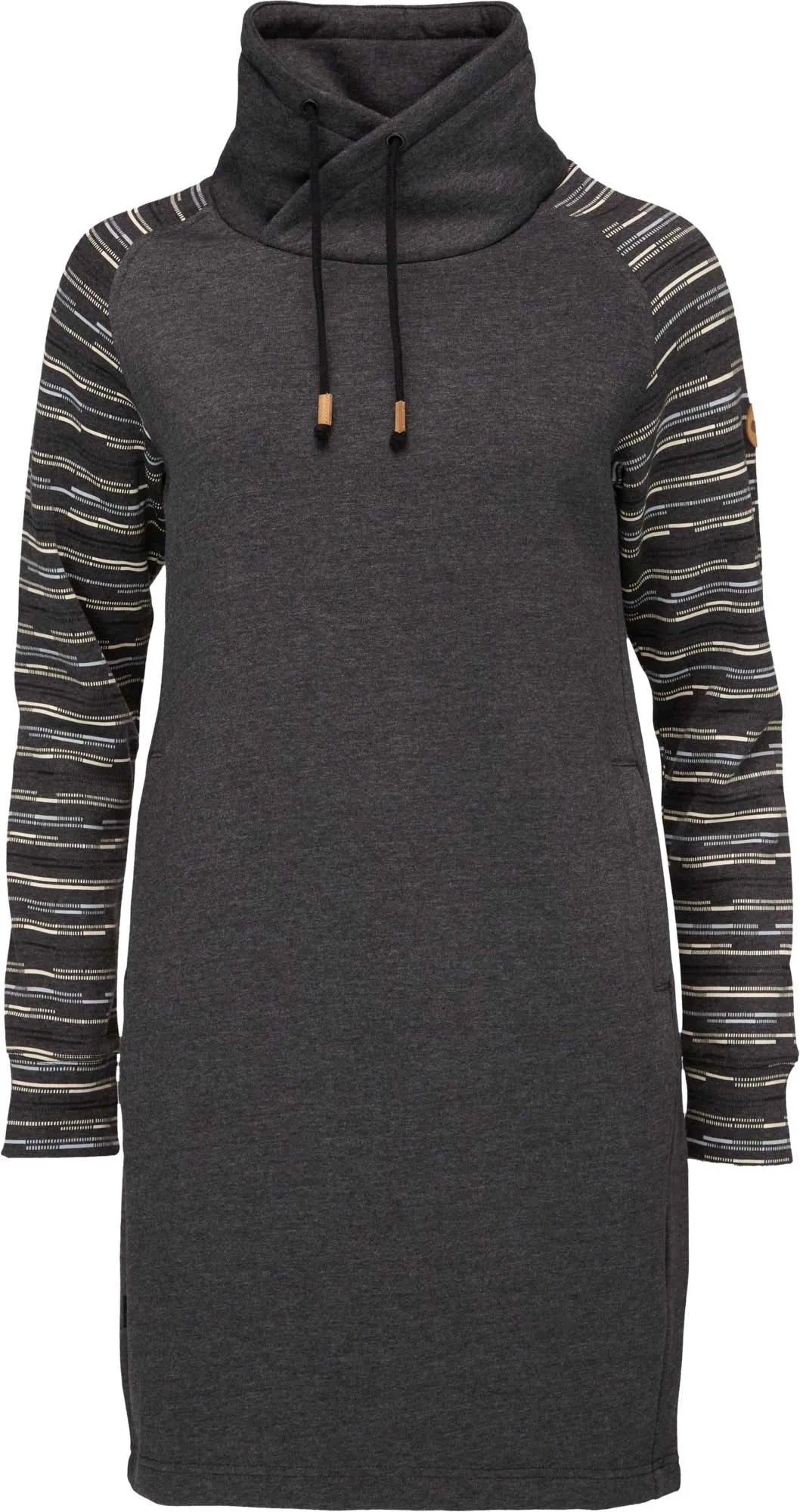 Дамска рокля/суичър Loap Ebnera Dark Grey