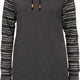 Дамска рокля/суичър Loap Ebnera Dark Grey