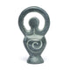 Goddess Figurine Grey Soapstone - 12 Cm