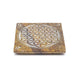 Wierookbrander Flower Of Life Speksteen --verpakking van 4 stuks - 10x10 Cm