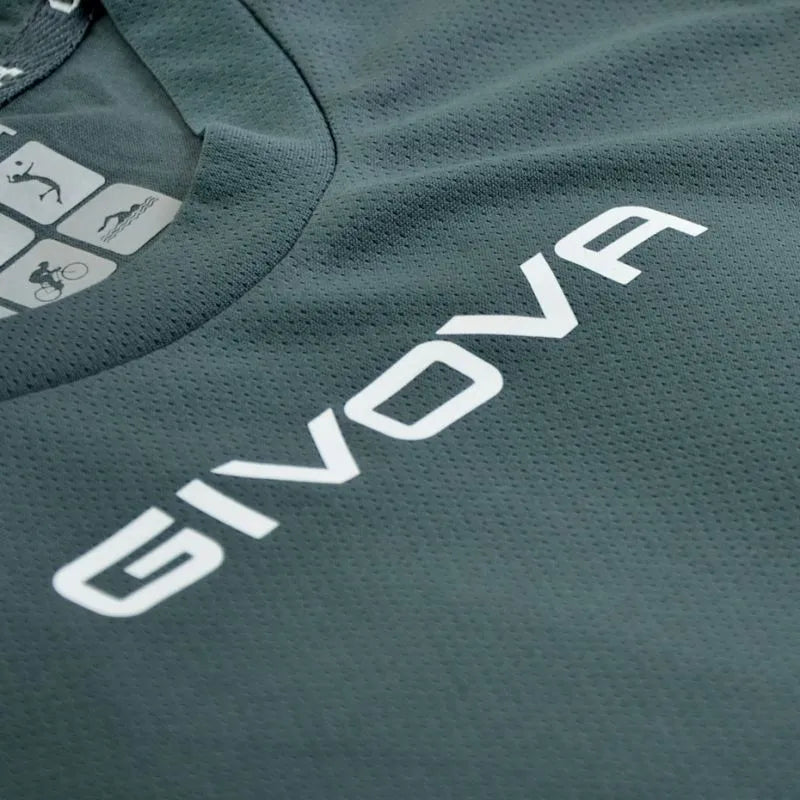 T-shirt de sport Givova One Microforata Gris
