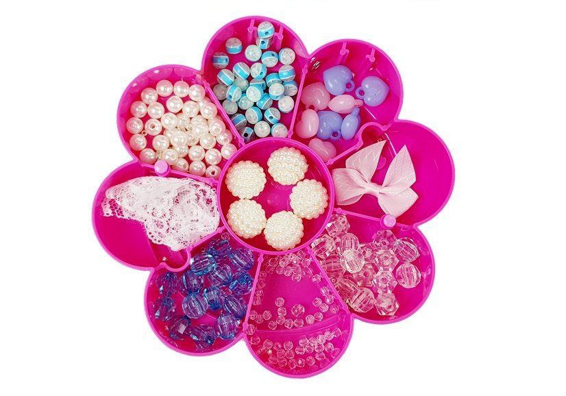 Diy Jewelry Bead Set Folding Mirror Box